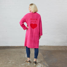 Load image into Gallery viewer, Have Fun Sweater Coat
