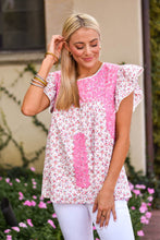 Load image into Gallery viewer, The Rosalee Ruffle Top
